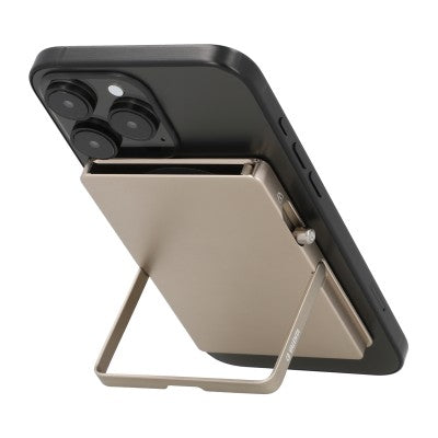 Prémiový hliníkový MagSafe držiak na karty so stojanom