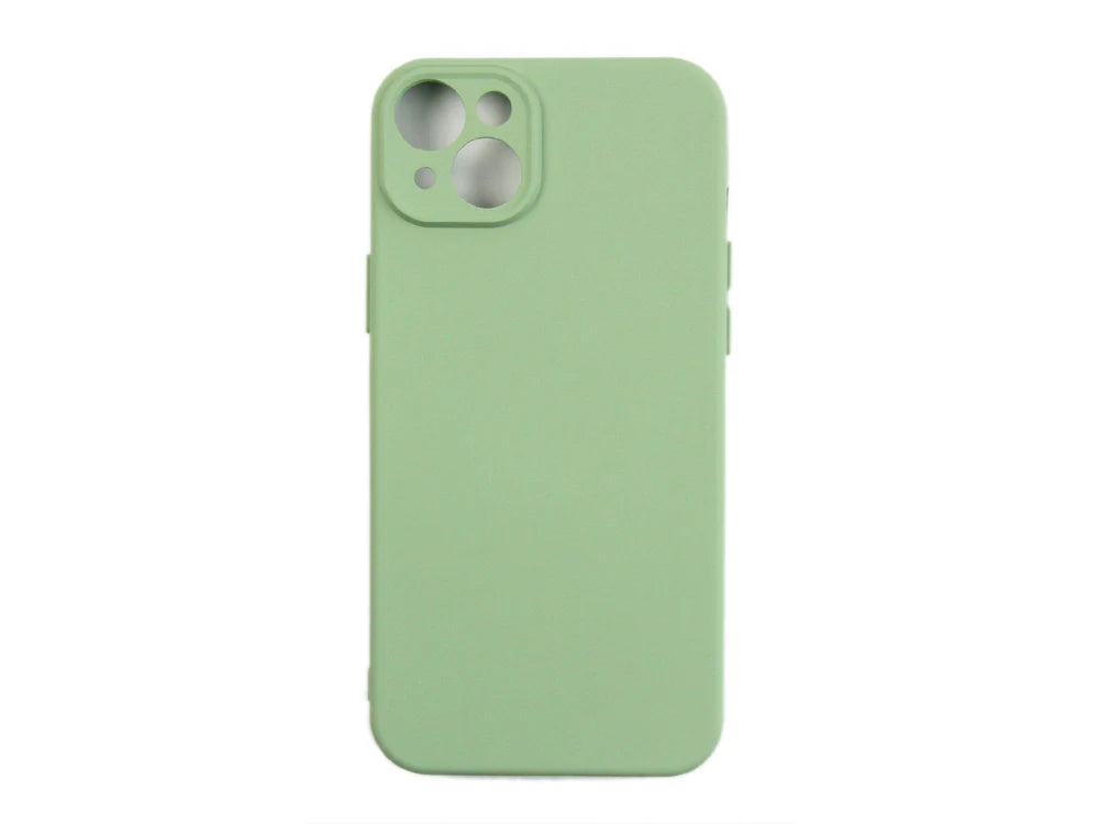 Soft TPU Obal pre iPhone 14 Plus (Svetlozelený)