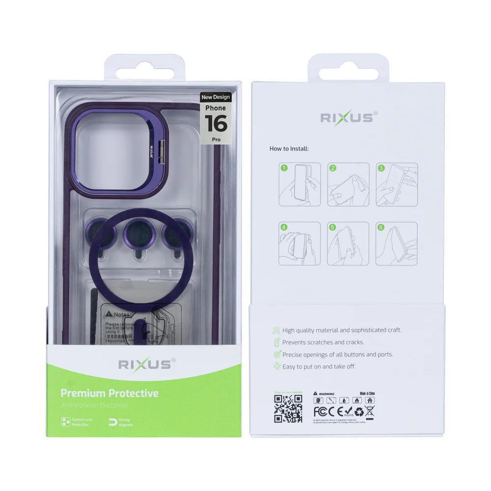 Robustný Obal s Magsafe pre iPhone 16 Pro (Deep Purple)