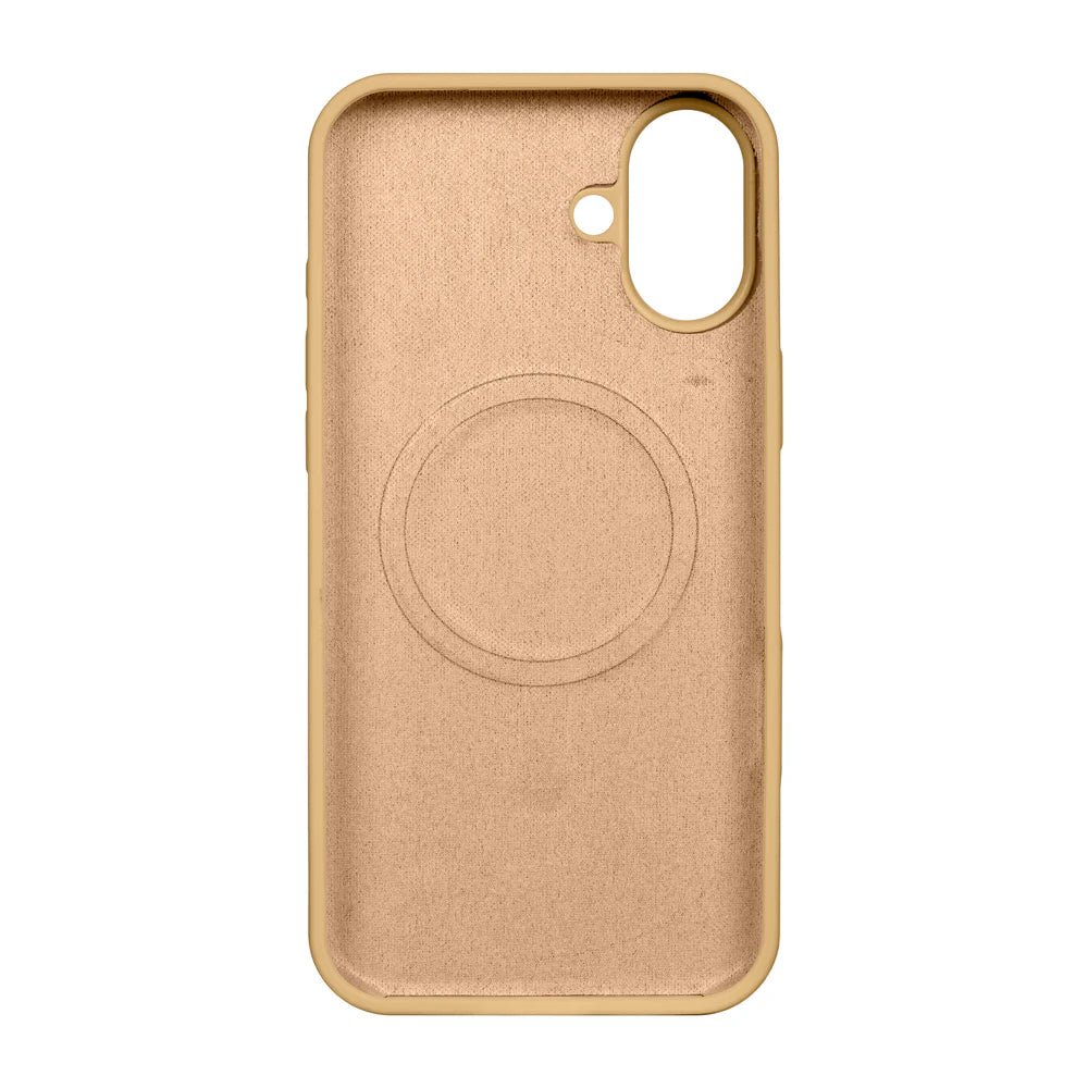 Soft TPU Obal s Magsafe pre iPhone 16 (Zlatý)