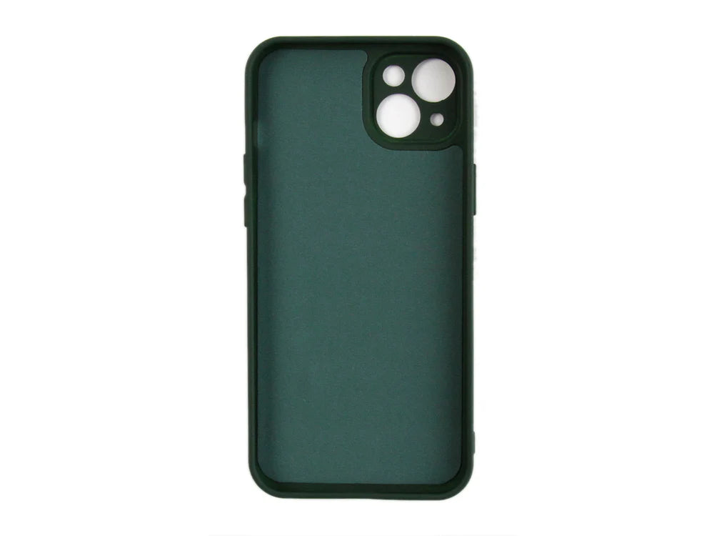 Soft TPU Obal pre iPhone 14 (Tmavozelený)