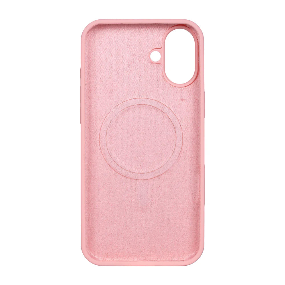 Soft TPU Obal s Magsafe pre iPhone 16 (Ružový)