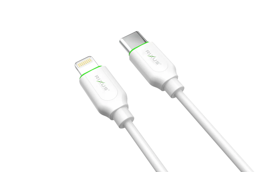 Dátový synchronizačný a rýchlonabíjací kábel USB-C na Lightning s krabičkou (100 cm)