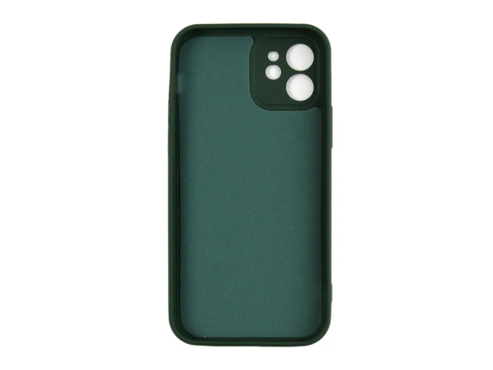 Soft TPU Obal pre iPhone 12 Mini (Tmavozelený)