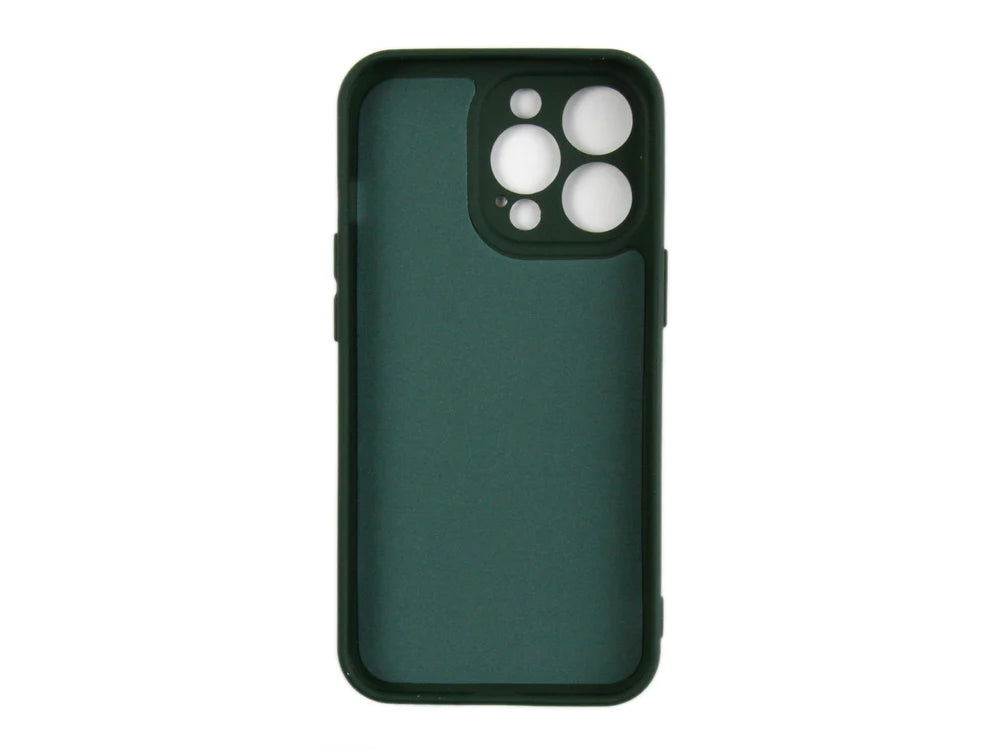 Soft TPU Obal pre iPhone 12 Pro (Tmavozelený)