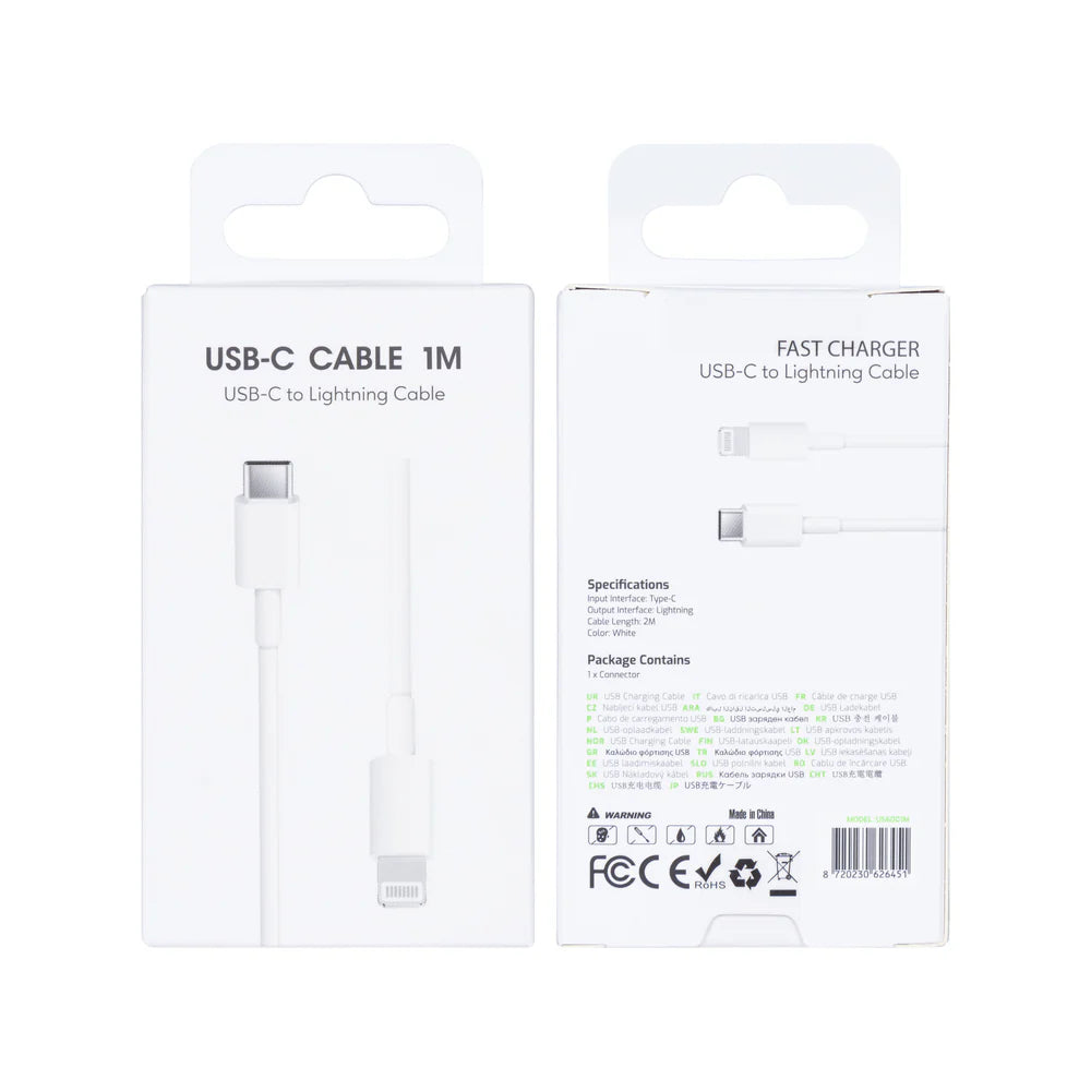USB-C na Lightning kábel s krabičkou (100 cm)