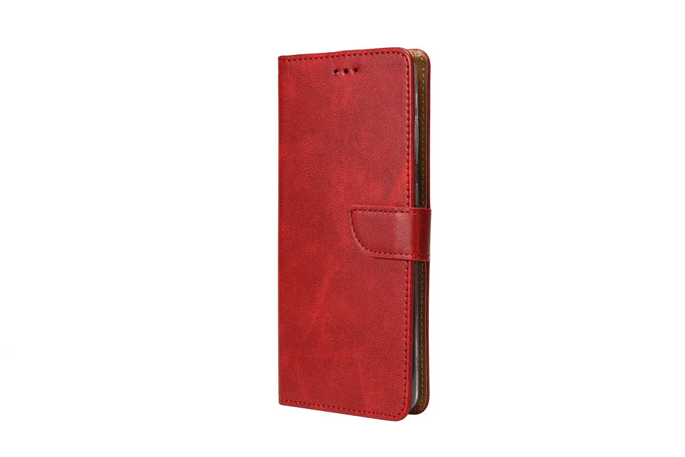 Knižkový kryt pre iPhone 15 (Červený)