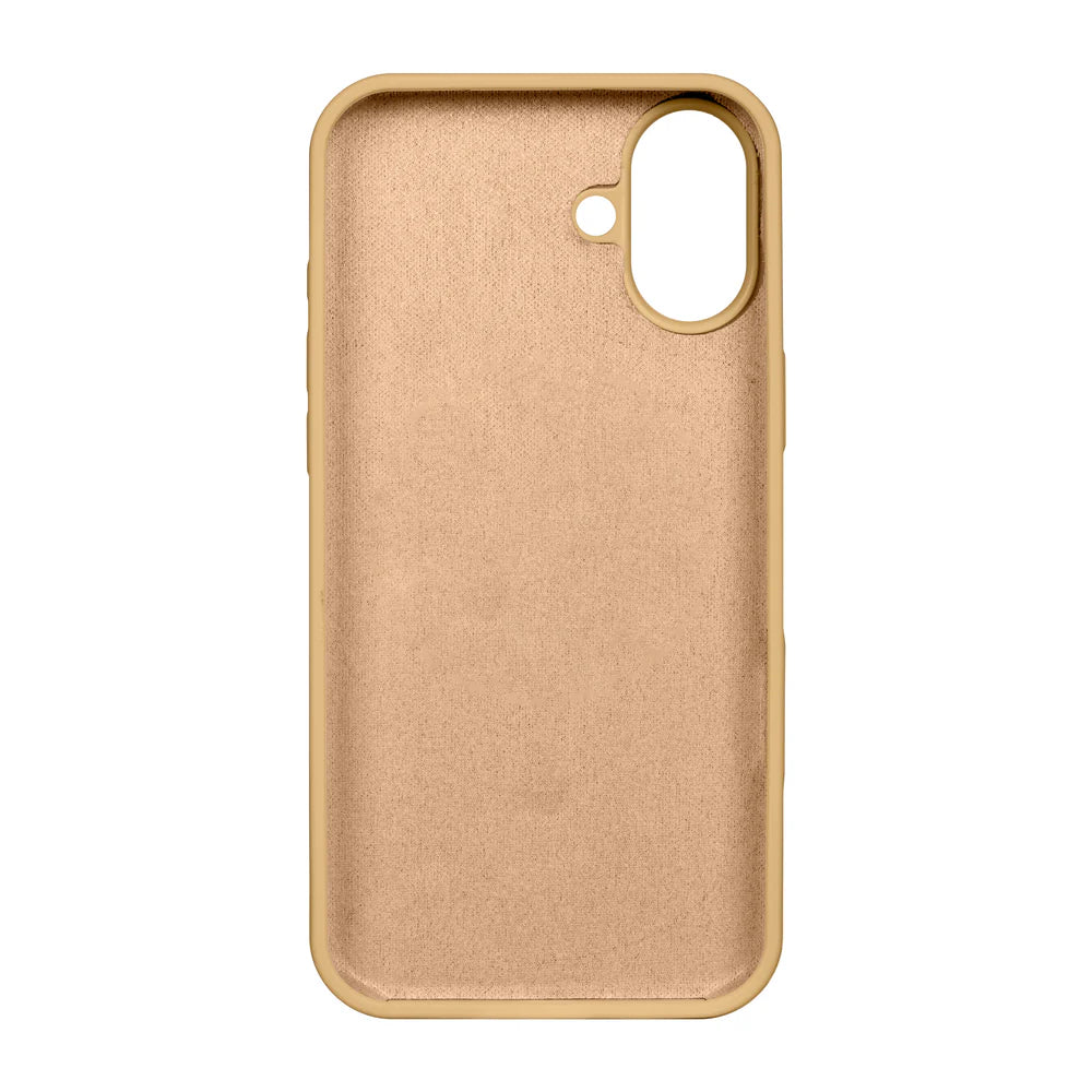 Soft TPU Obal pre iPhone 16 (Zlatý)