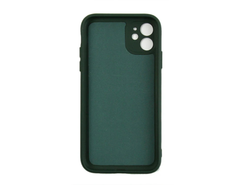 Soft TPU Obal pre iPhone 11 (Tmavozelený)