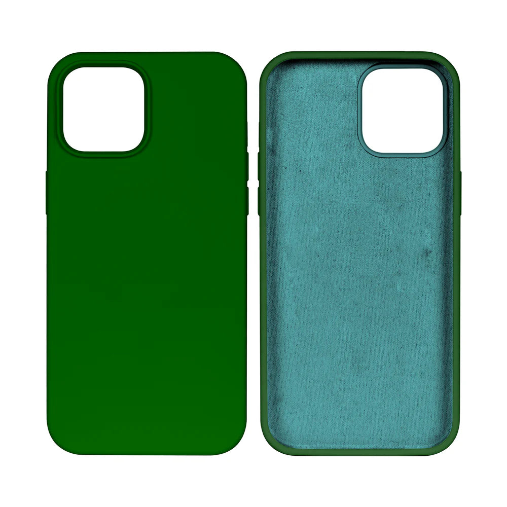 Soft TPU Obal pre iPhone 15 Pro (Tmavozelený)