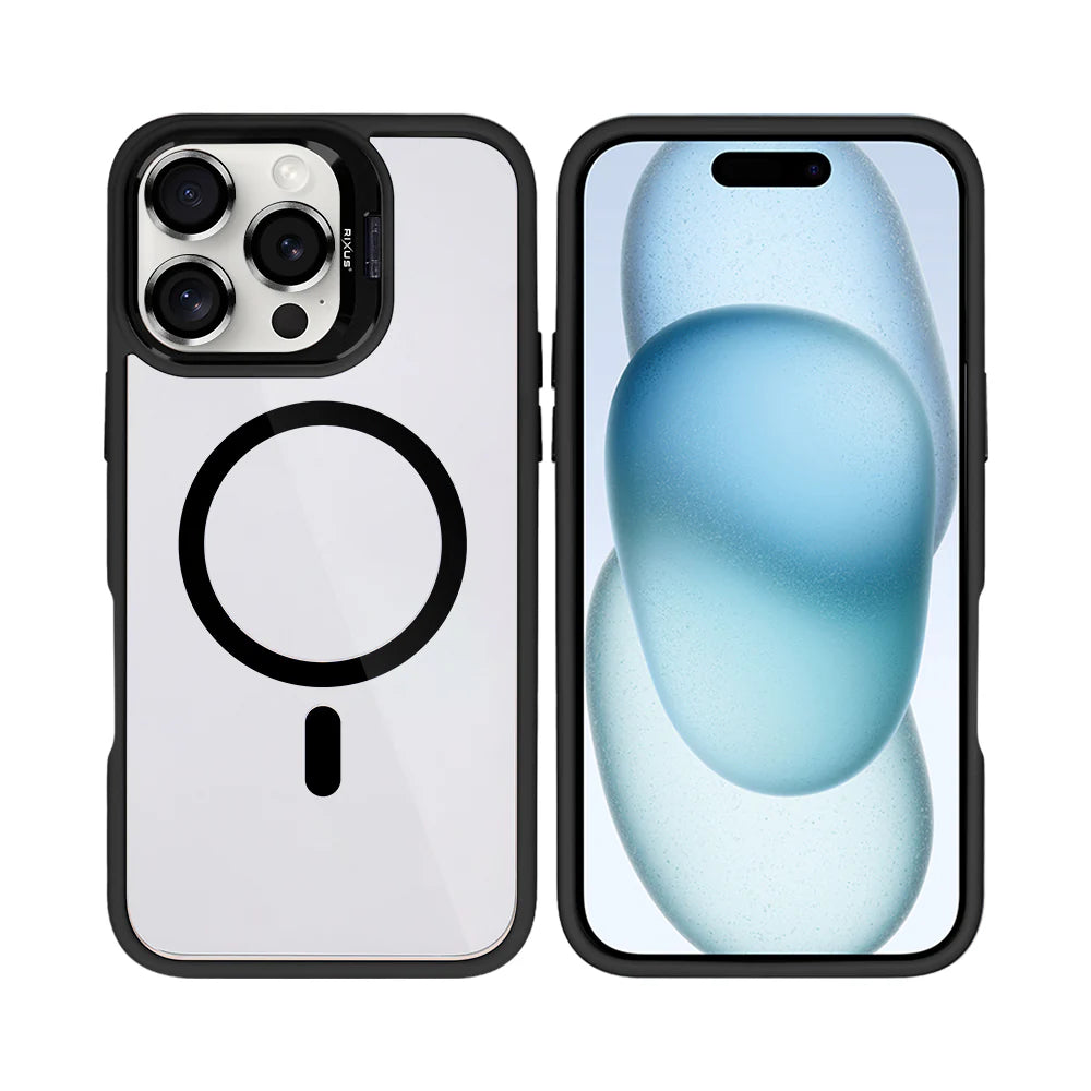 Robustný Obal s Magsafe pre iPhone 16 Pro (Čierny)