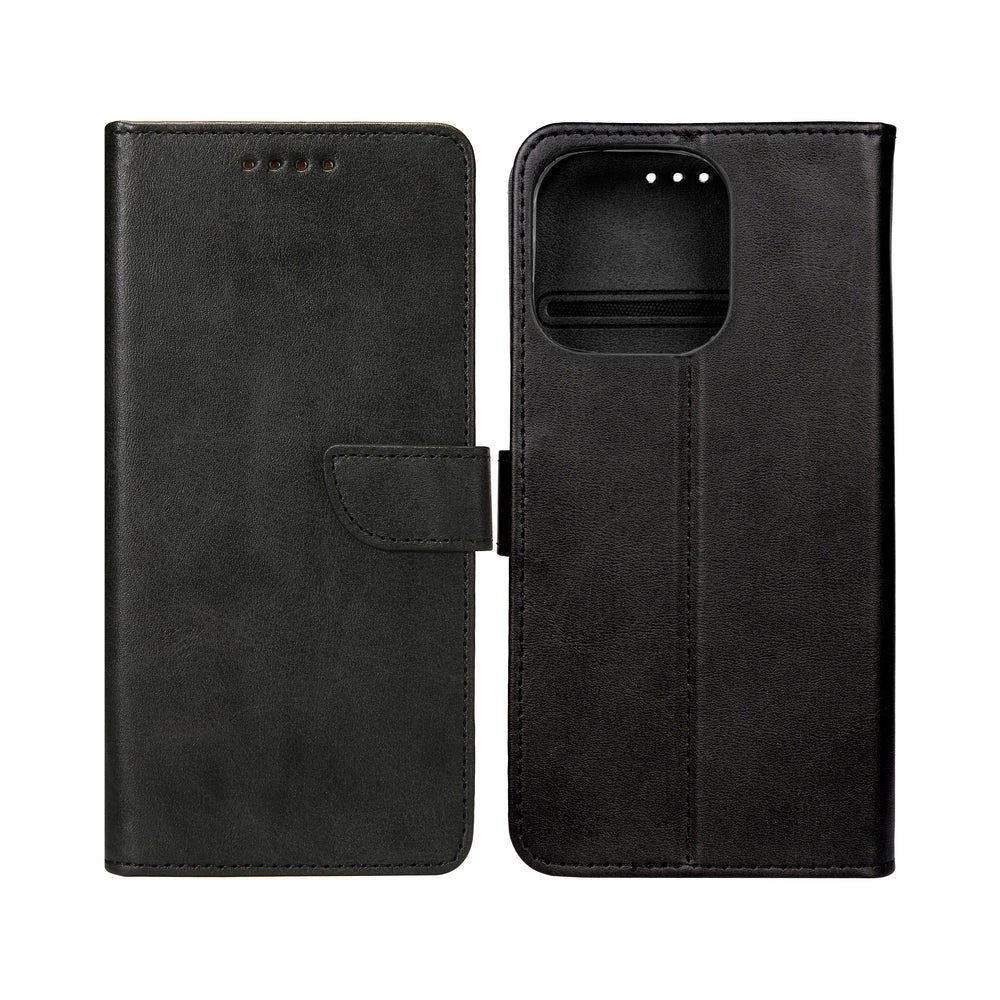 Knižkový kryt pre iPhone 16 Pro Max (Čierny)