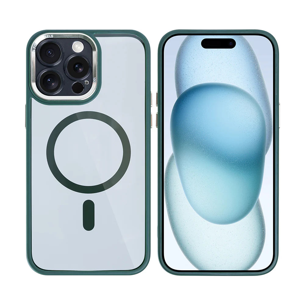 Obal s Magsafe pre iPhone 16 Pro (Zelený)