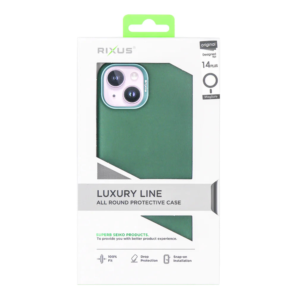 Obal s Magsafe pre iPhone 14 Plus (Zelený)