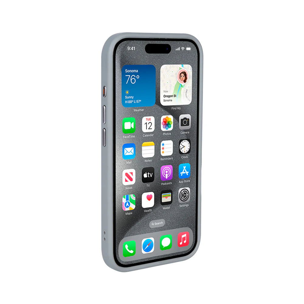 Carbon s Magsafe pre iPhone 16 Pro (Titanium Grey)