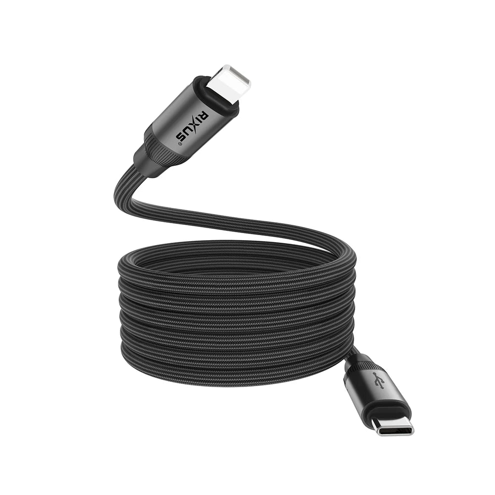 Magnetický nabíjací kábel USB-C na Lightning, 30 W, s krabičkou, Čierny, (100 cm)