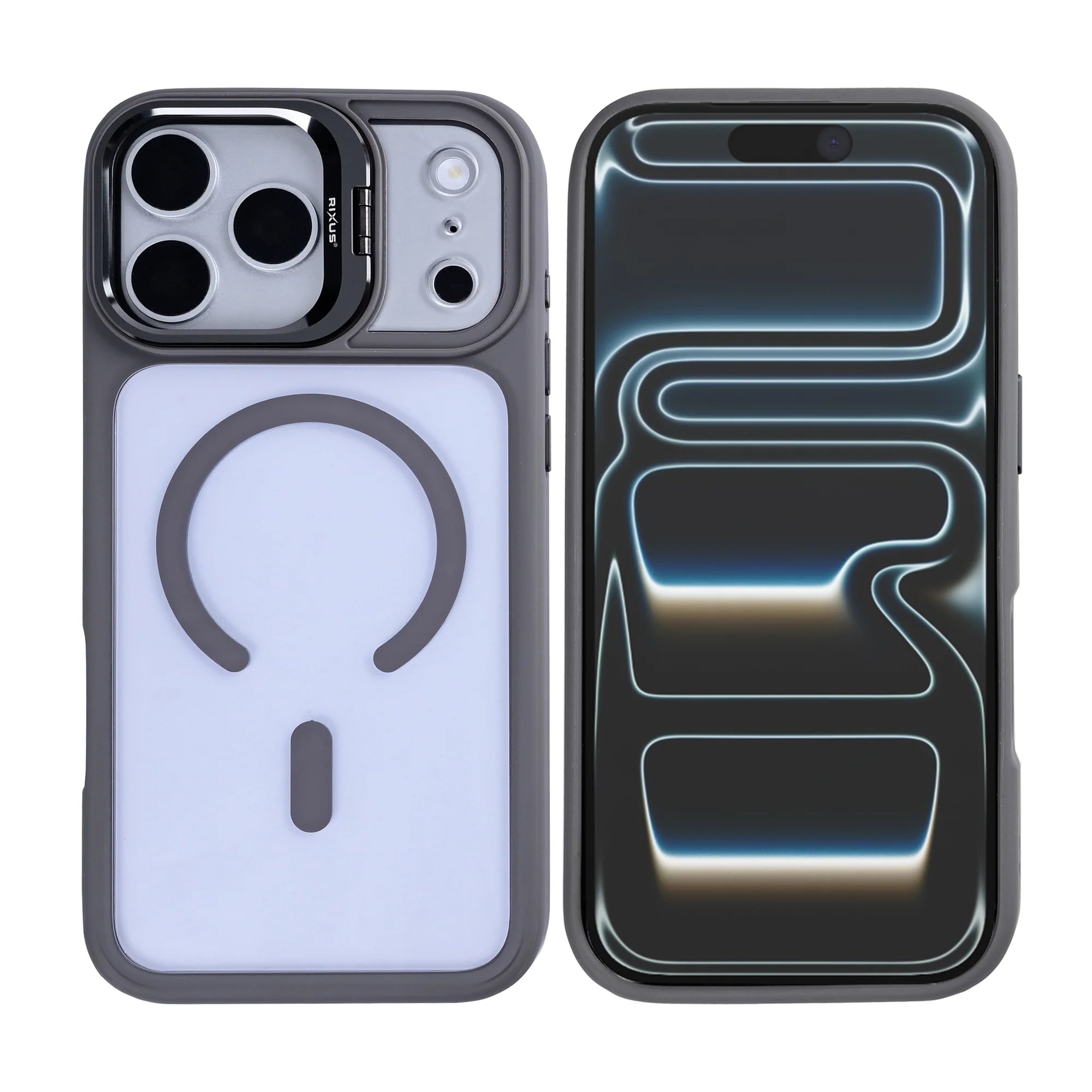 Obal s Magsafe pre iPhone 17 Pro (Sivý)