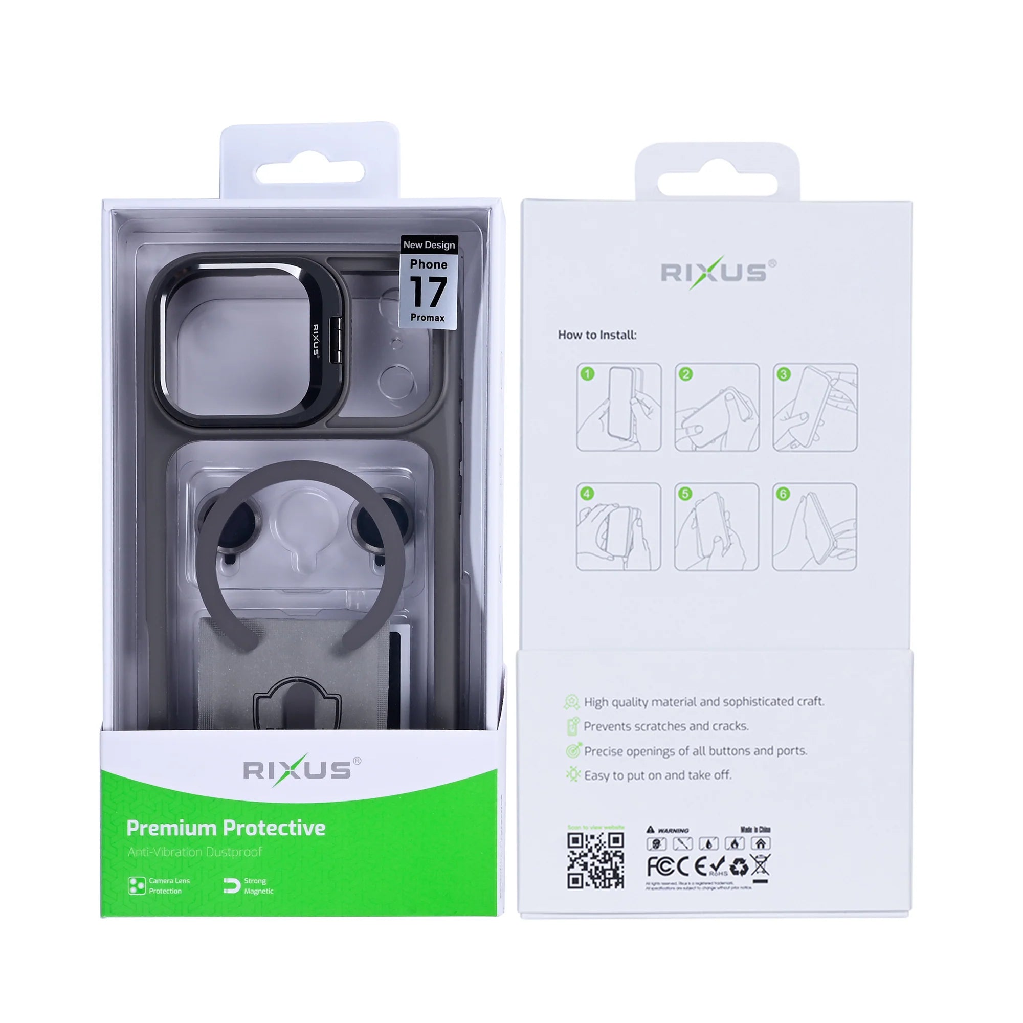 Obal s Magsafe pre iPhone 17 Pro (Sivý)
