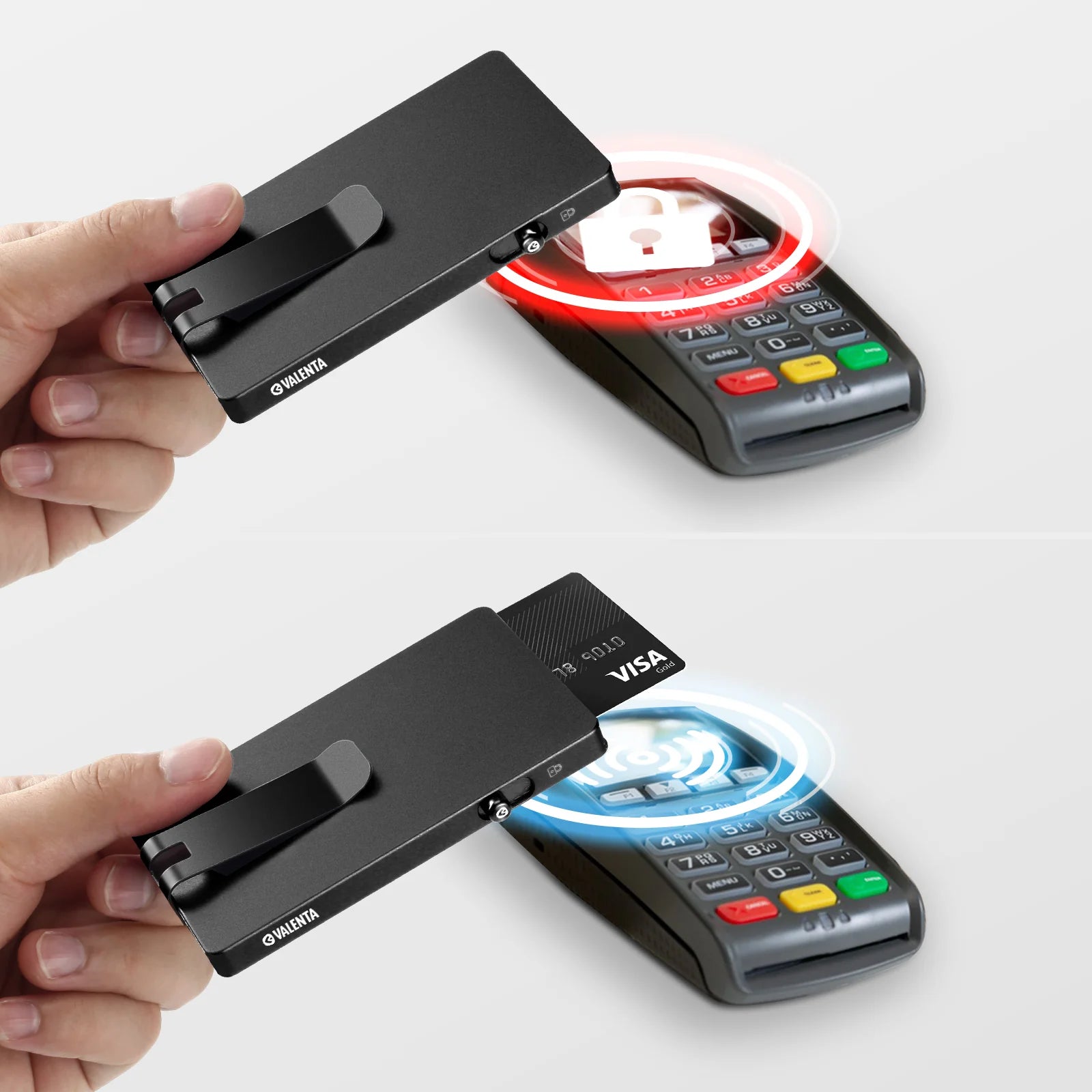 Luxusná hliníková spona MagSafe na peniaze