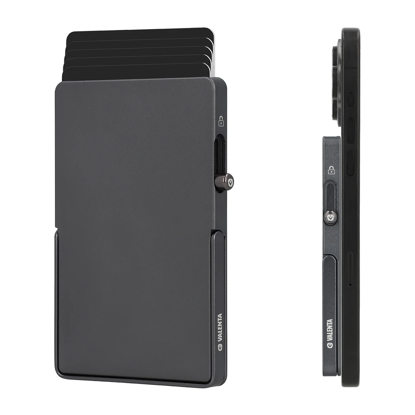 Prémiový hliníkový MagSafe držiak na karty so stojanom