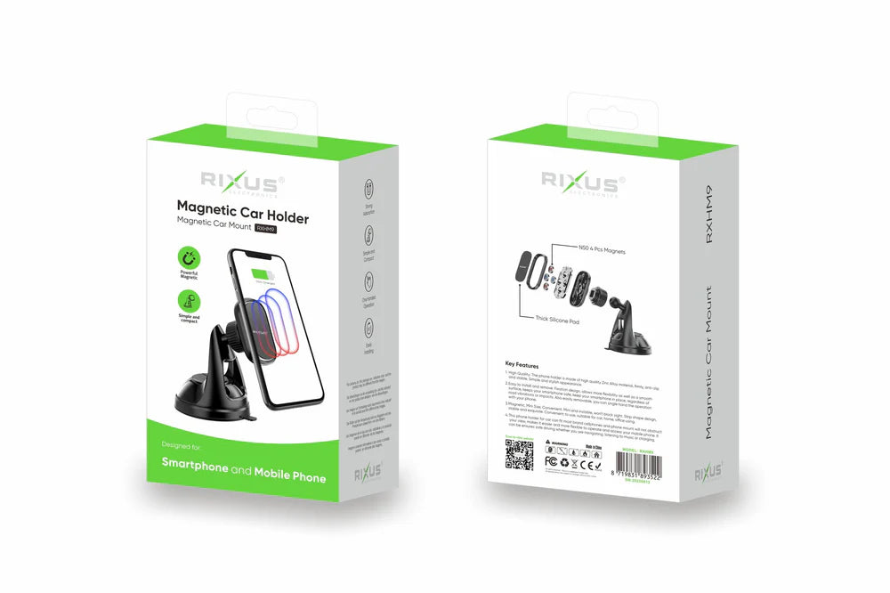 Magnetický Držiak do Auta 360° (Čierny)