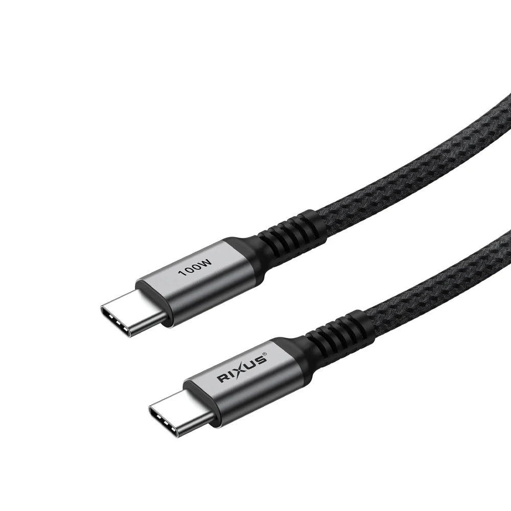 USB-C 2.0 na USB-C kábel, 100 W, s krabičkou, Space Gray (200 cm)