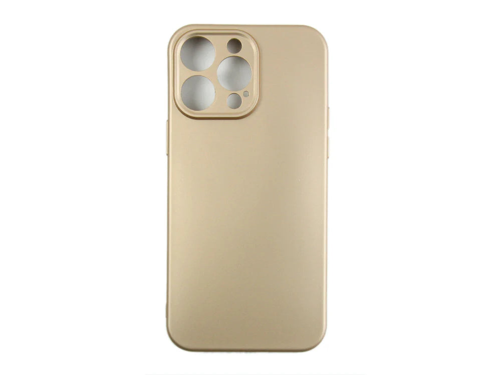 Soft TPU Obal pre iPhone 14 Pro Max (Zlatý)