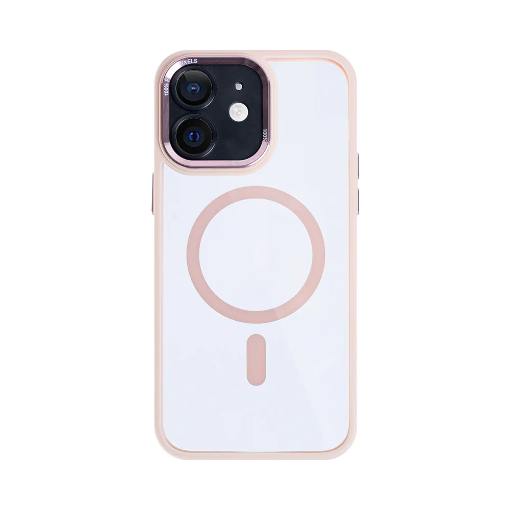 Obal s Magsafe pre iPhone 12 (Ružový)
