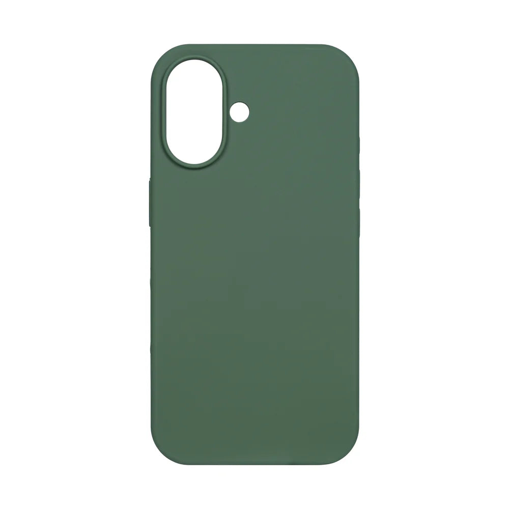 Soft TPU Obal s Magsafe pre iPhone 16 (Tmavozelený)