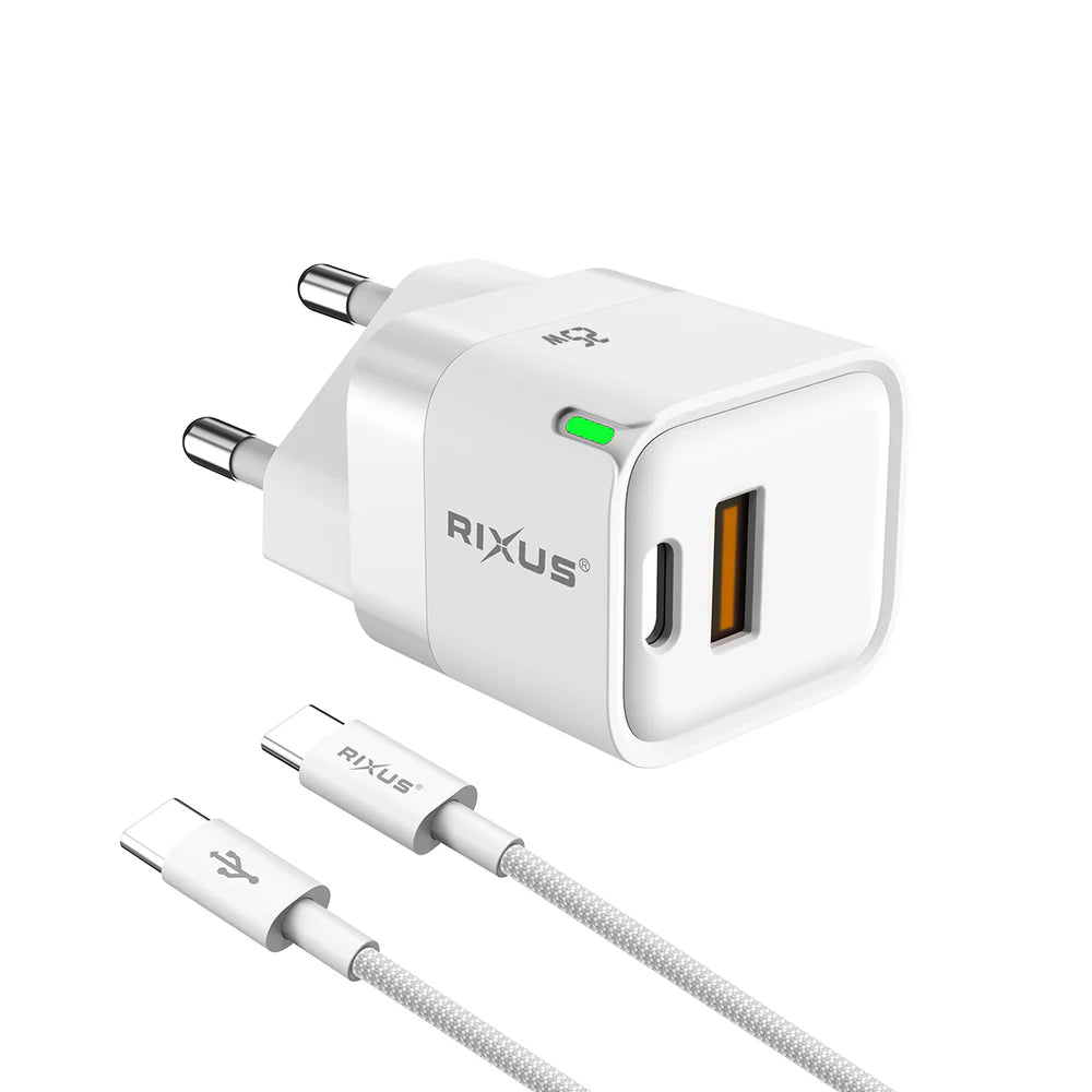 25W nabíjačka s USB-C na USB-C káblom (100 cm)