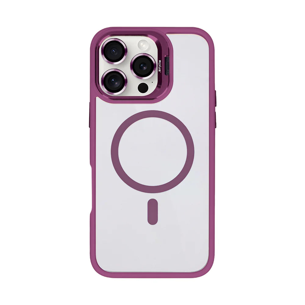 Robustný Obal s Magsafe pre iPhone 16 Pro (Dark Pink)