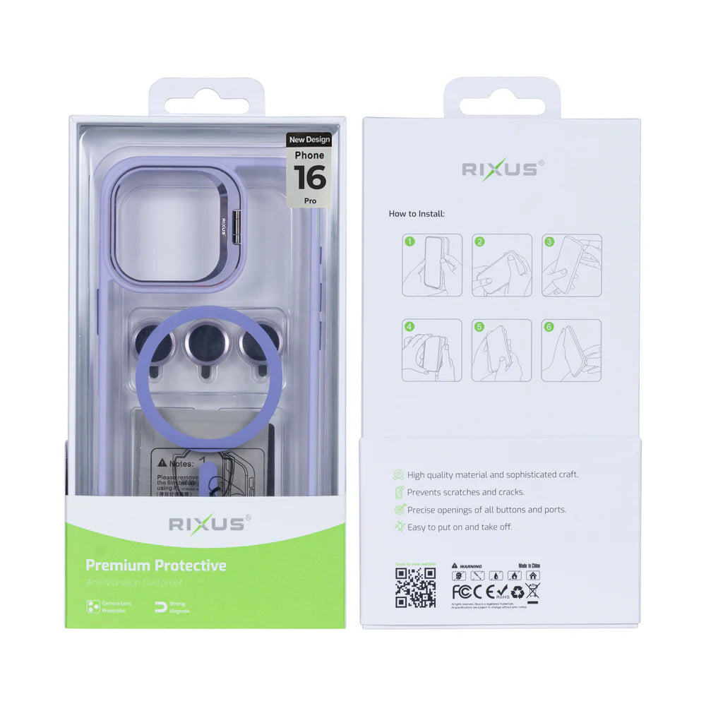 Robustný Obal s Magsafe pre iPhone 16 Pro (Light Purple)