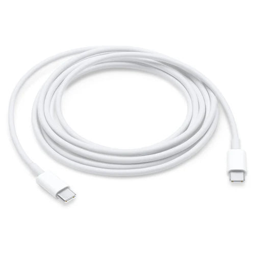 USB-C na USB-C nabíjací kábel, Biely (200 cm)