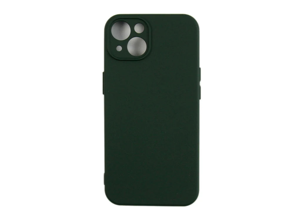 Soft TPU Obal pre iPhone 13 (Tmavozelený)