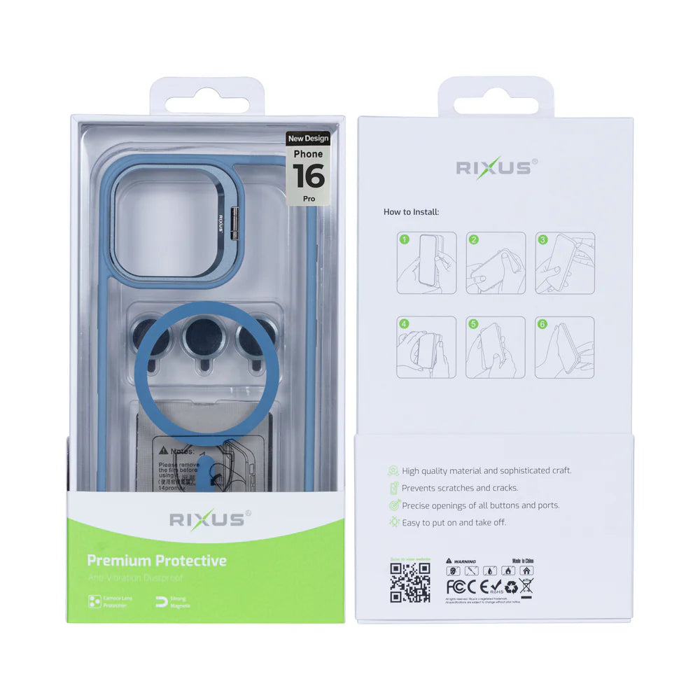 Robustný Obal s Magsafe pre iPhone 16 Pro (Light Blue)