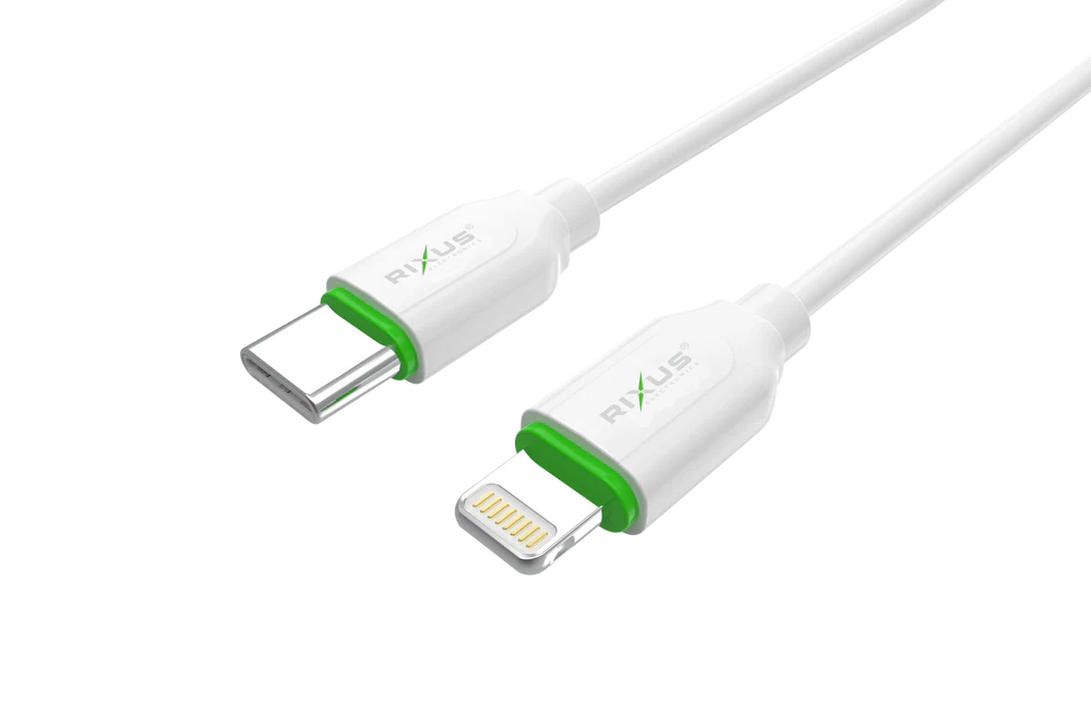 Dátový synchronizačný a rýchlonabíjací kábel USB-C na Lightning s krabičkou (100 cm)