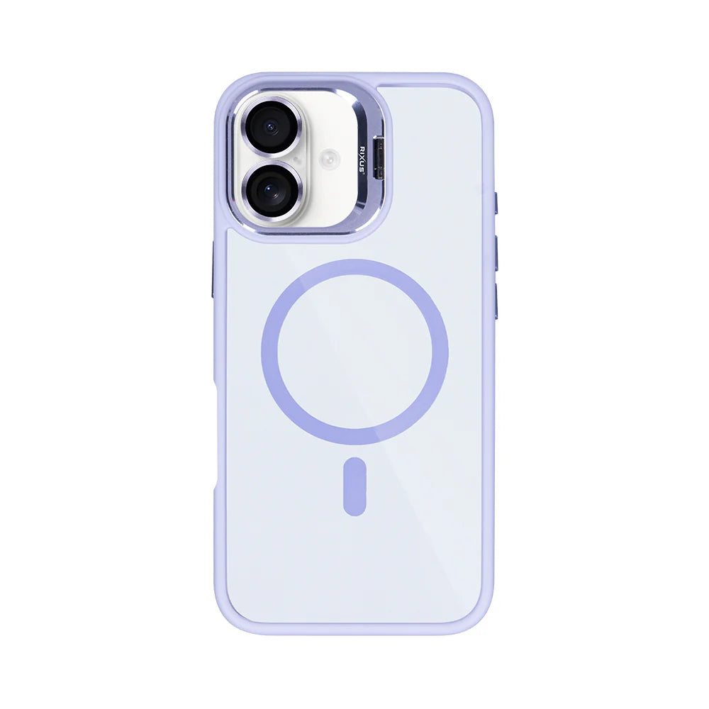 Robustný Obal s Magsafe pre iPhone 16 (Fialový)