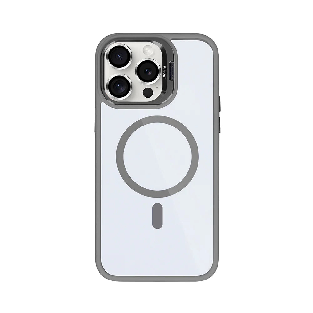 Robustný Obal s Magsafe pre iPhone 15 Pro (Titanium Grey)
