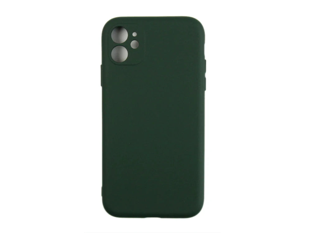 Soft TPU Obal pre iPhone 11 (Tmavozelený)