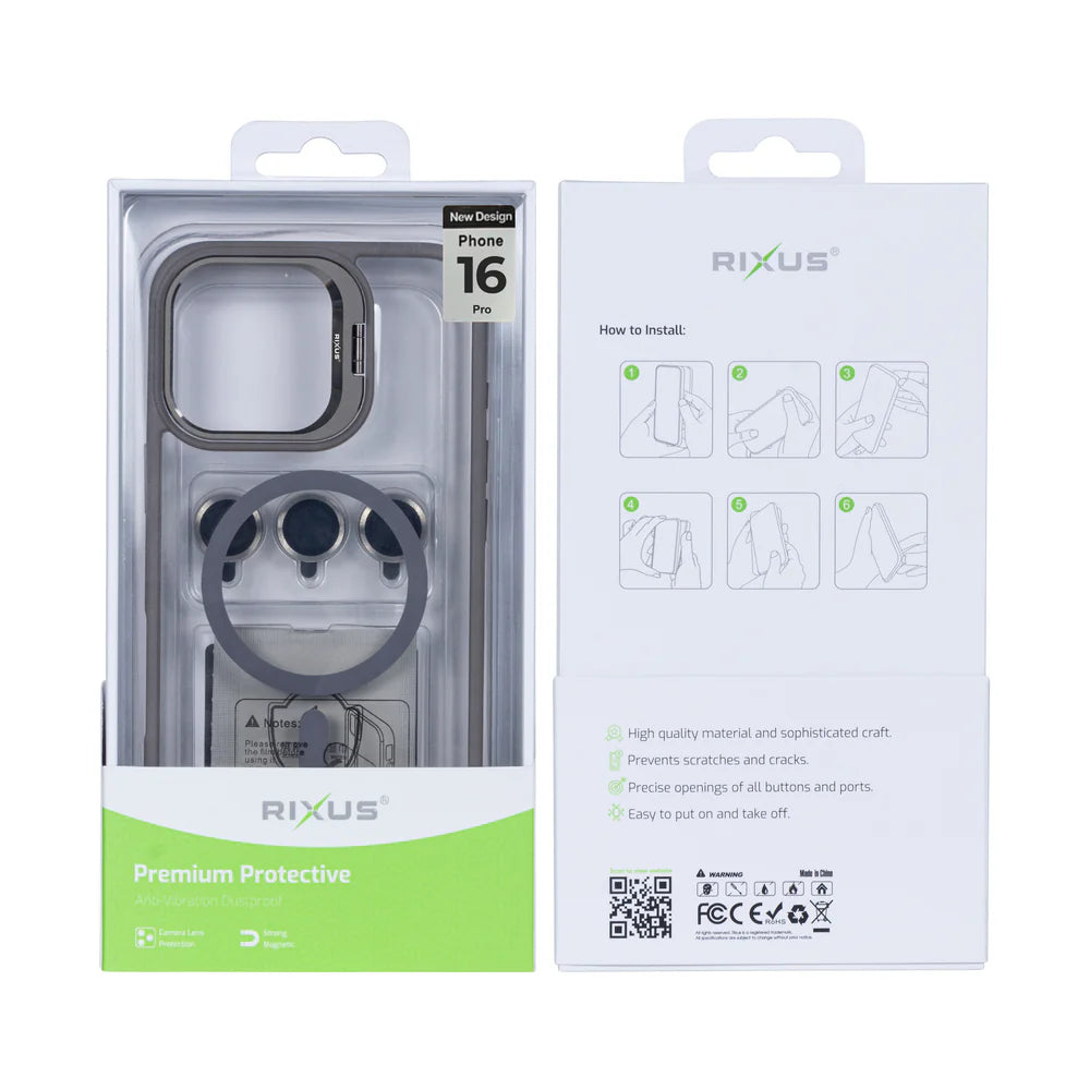 Robustný Obal s Magsafe pre iPhone 16 Pro (Titanium Grey)