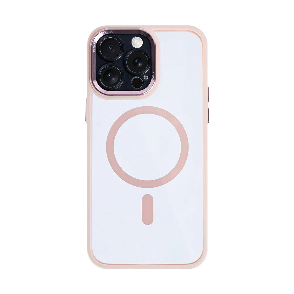 Obal s Magsafe pre iPhone 16 Pro (Ružový)