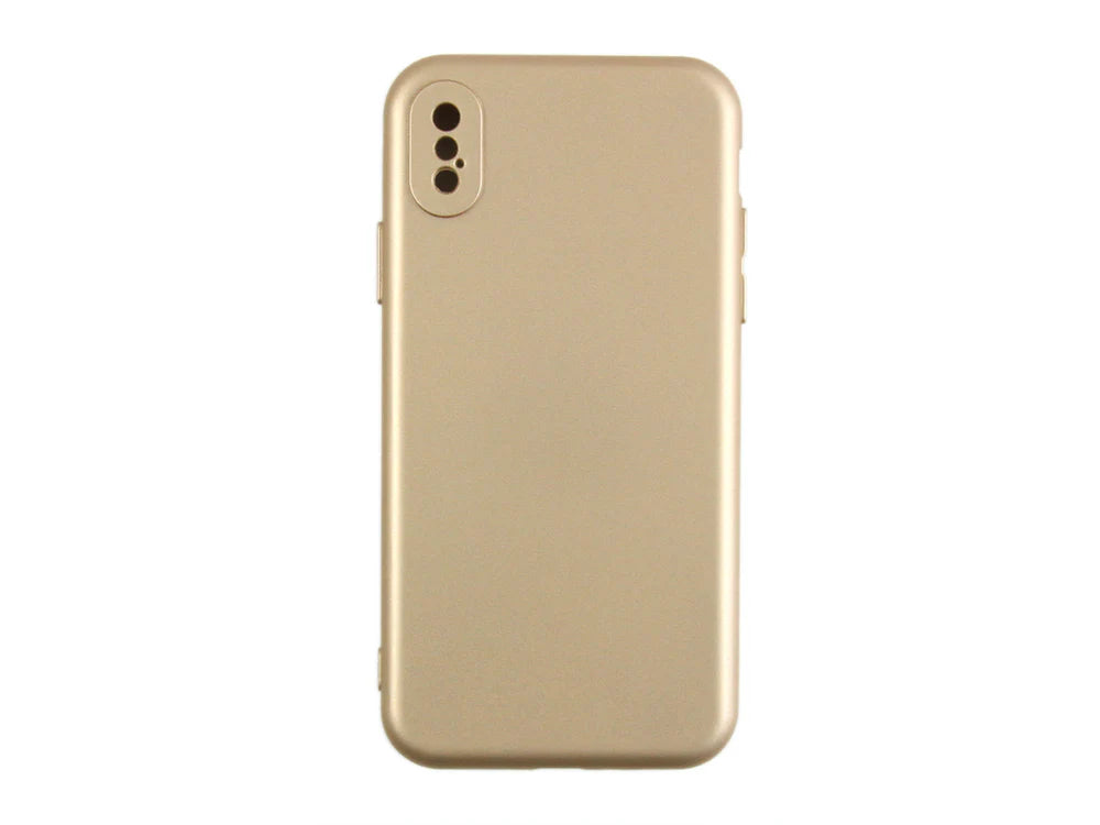 Soft TPU Obal pre iPhone XS (Zlatý)