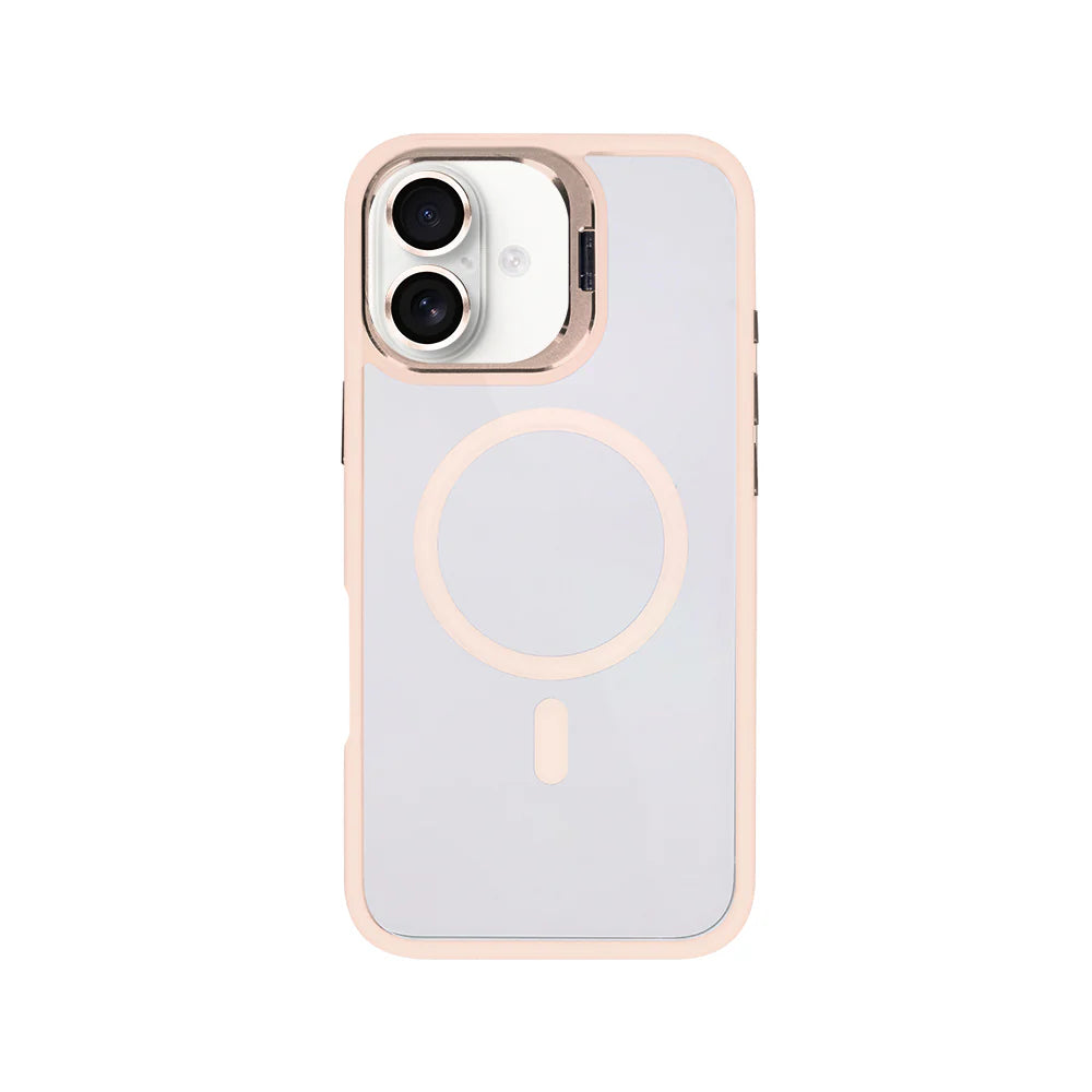 Robustný Obal s Magsafe pre iPhone 16 (Ružový)