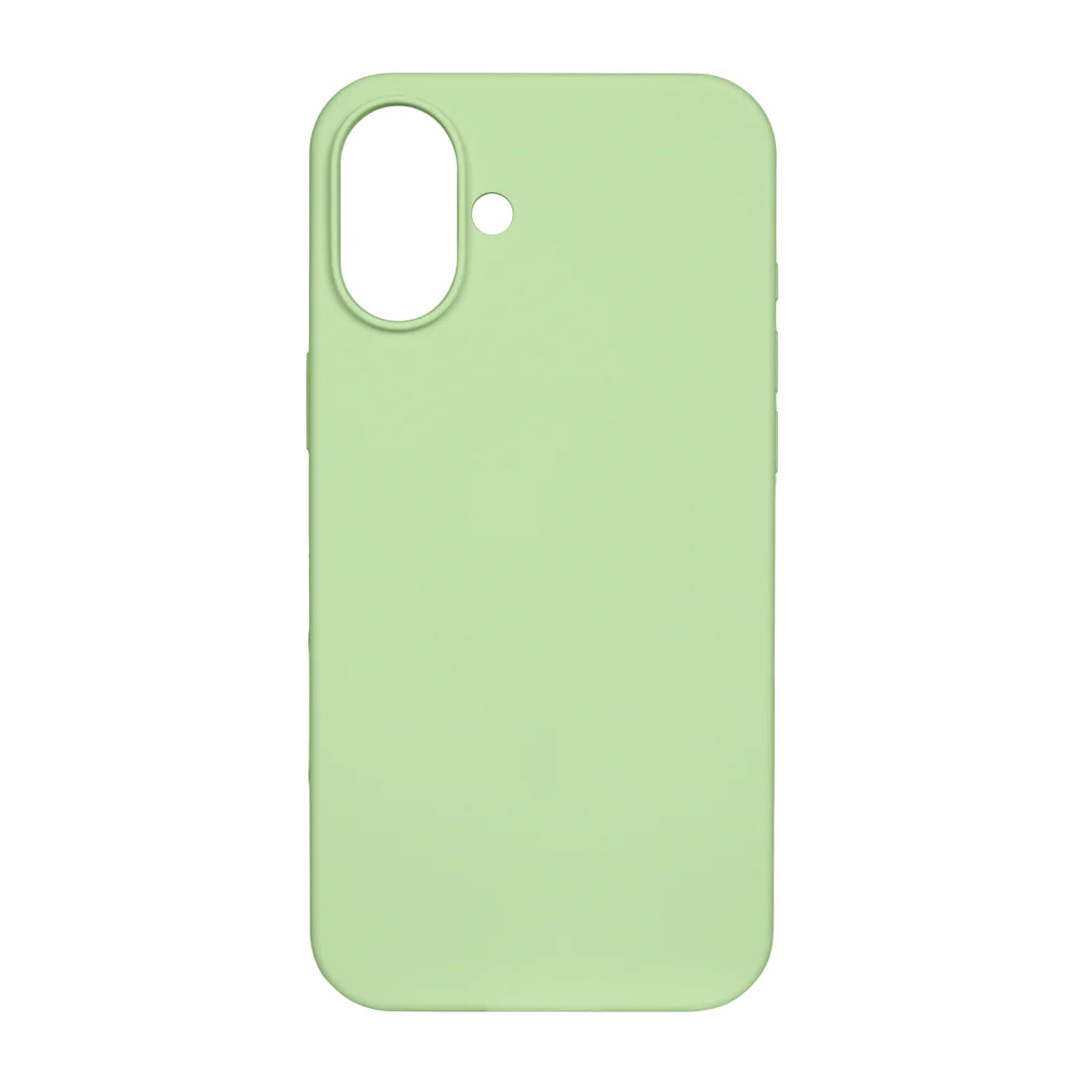 Soft TPU Obal s Magsafe pre iPhone 16 (Svetlozelený)