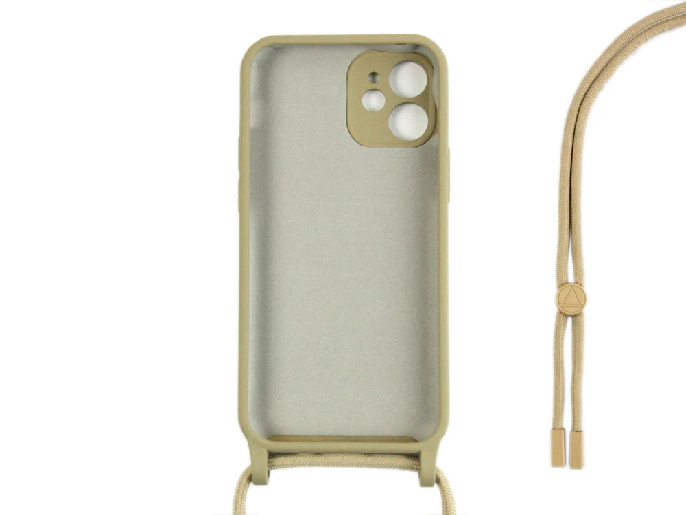 TPU Kryt s popruhom pre iPhone 11 (Zlatý)