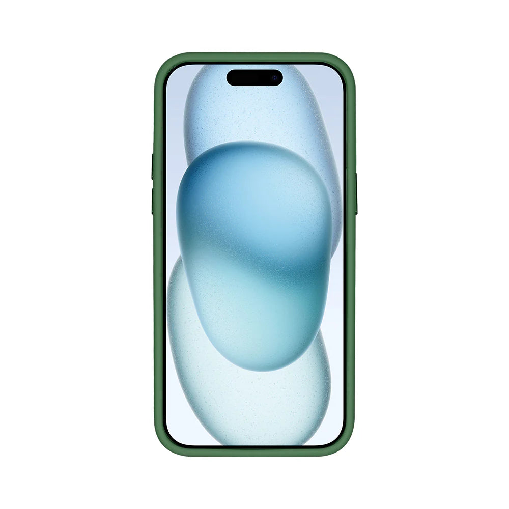 Robustný Obal s Magsafe pre iPhone 15 (Tmavozelený)