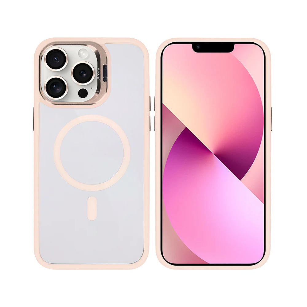 Robustný Obal s Magsafe pre iPhone 12 Pro Max (Svetloružový)