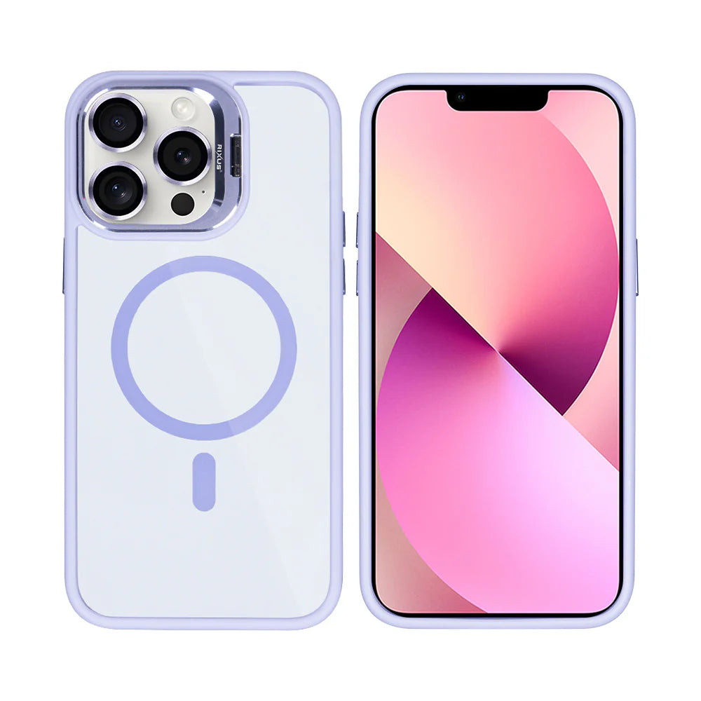 Robustný Obal s Magsafe pre iPhone 12 Pro Max (Svetlofialový)