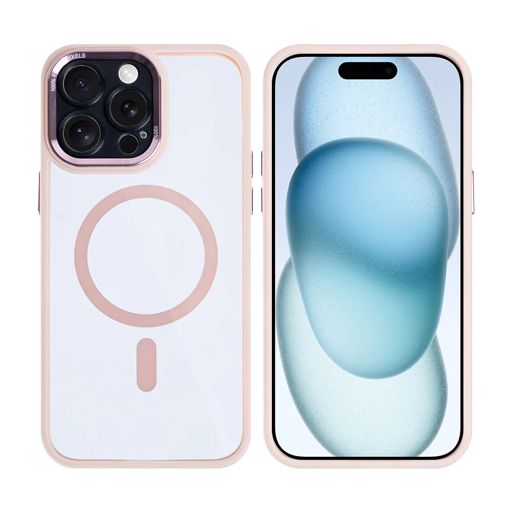 Obal s Magsafe pre iPhone 16 Pro (Ružový)