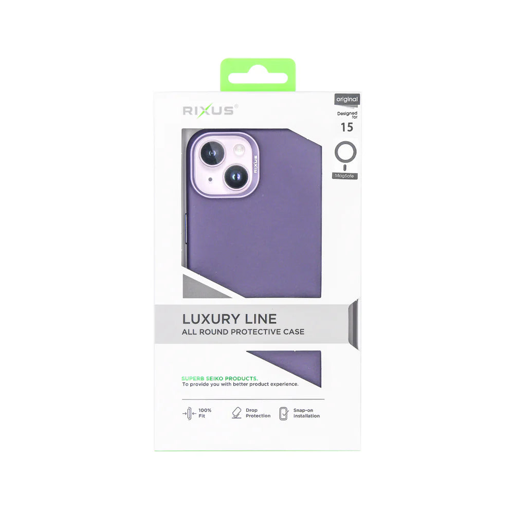 Obal s Magsafe pre iPhone 15 (Fialový)